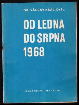 Od ledna do srpna 1968