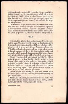 Alois Musil: Od Libanonu k Tigridu