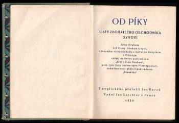 George Horace Lorimer: Od píky