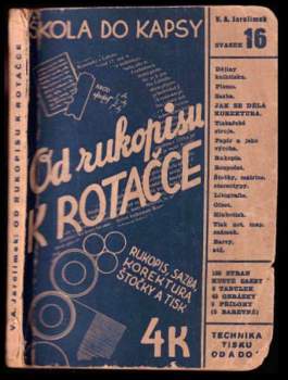 Od rukopisu k rotačce