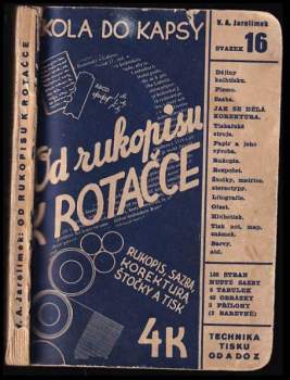 Od rukopisu k rotačce