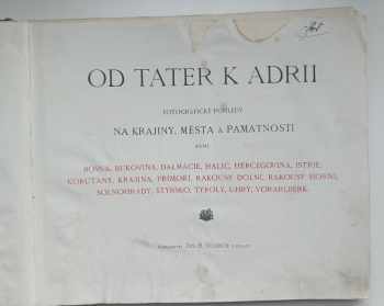 Od Tater k Adrii