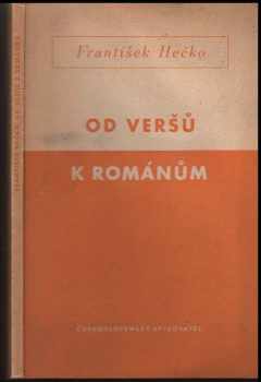 Od veršů k románům