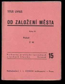 Od založení města Kniha IV.
