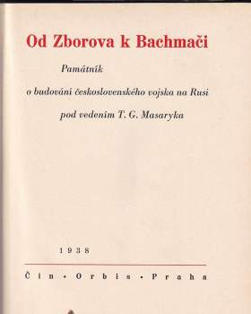 Od Zborova k Bachmači