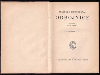 Marcelle Tinayre: Odbojnice