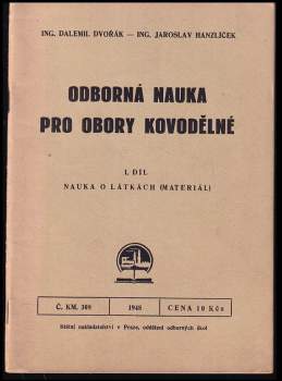 Odborná nauka pro obory kovodělné
