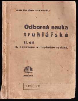 Odborná nauka truhlářská