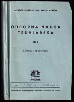 Odborná nauka truhlářská