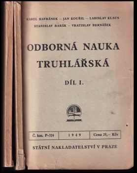 Karel Havránek: Odborná nauka truhlářská