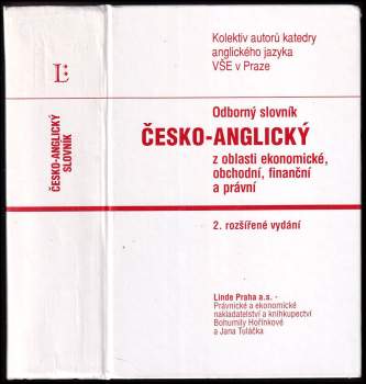 Odborný česko-anglický slovník z oblasti ekonomické, obchodní, finanční a právní