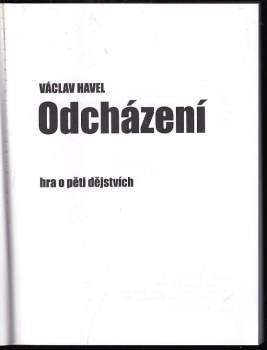 Václav Havel: Odcházení