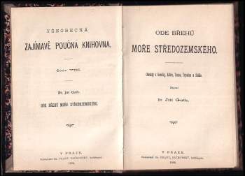 Jiří Stanislav Guth-Jarkovský: Ode břehů moře Středozemského