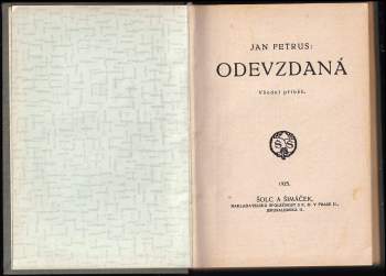 Jan Petrus: Odevzdaná