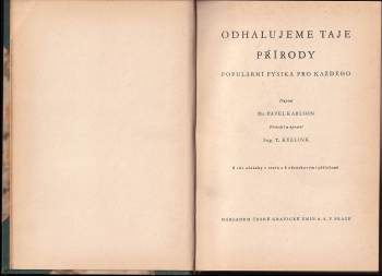 Paul Karlson: Odhalujeme taje přírody