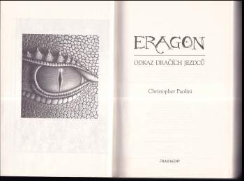 Christopher Paolini: Odkaz Dračích jezdců