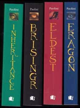 Odkaz Dračích jezdců : Díl 1-4 Eragon + Eldest + Brisingr + Inheritance - Christopher Paolini, Christopher Paolini, Christopher Paolini, Christopher Paolini, Christopher Paolini (2009, Fragment) - ID: 754646