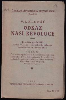 Odkaz naší národní revoluce