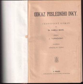 Karl May: Odkaz posledního Inky