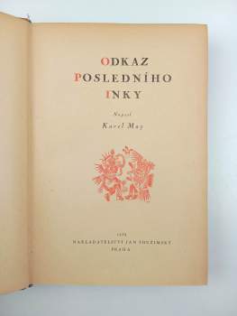 Karl May: Odkaz posledního Inky