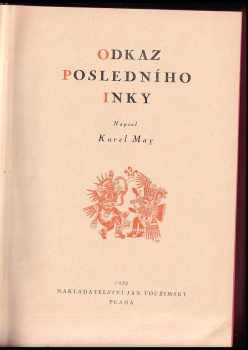 Karl May: Odkaz posledního Inky