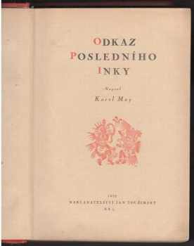 Karl May: Odkaz posledního Inky
