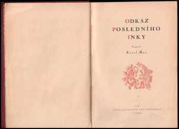 Karl May: Odkaz posledního Inky