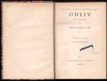 Robert Louis Stevenson: Odliv