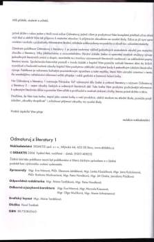 Eva Hánová: Odmaturuj! z literatury 1
