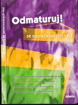 František Emmert: Odmaturuj! ze společenských věd