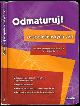 Jan Dvořák: Odmaturuj! ze společenských věd