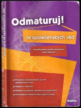 Jan Dvořák: Odmaturuj! ze společenských věd