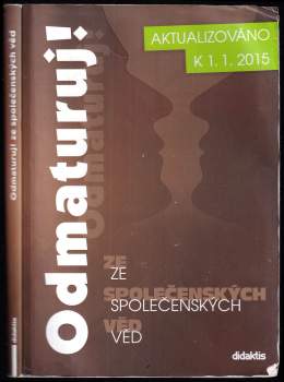 Jan Dvořák: Odmaturuj! ze společenských věd