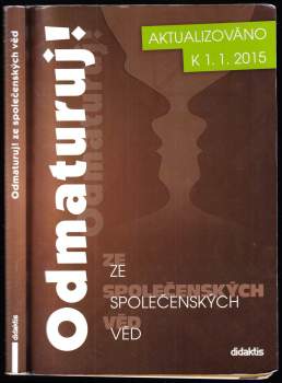 Jan Dvořák: Odmaturuj! ze společenských věd