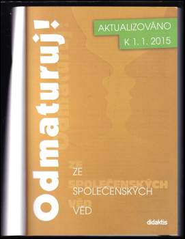 František Emmert: Odmaturuj! ze společenských věd