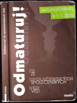 František Emmert: Odmaturuj! ze společenských věd