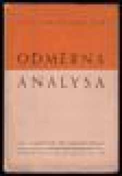 Antonín Jílek: Odměrná analysa