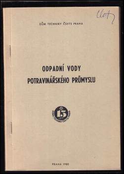 Odpadní vody potravinářského průmyslu