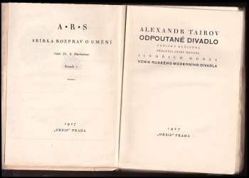 Aleksandr Jakovlevič Tairov: Odpoutané divadlo