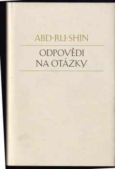 Abd-ru-shin: Odpovědi na otázky