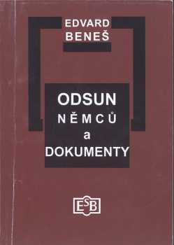 Odsun Němců z Československa a dokumenty