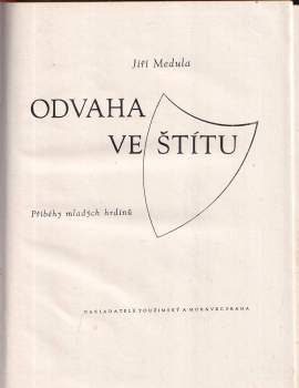 Jiří Medula: Odvaha ve štítu