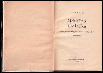 Jevgenij L'vovič Švarc: Odvážná školačka