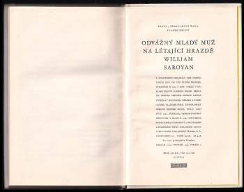 William Saroyan: Odvážný mladý muž na létající hrazdě