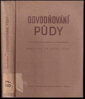 Karel Jůva: Odvodňování půdy