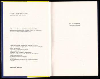 Michael Connelly: Odvrácená strana konce
