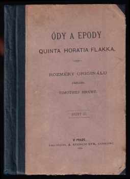 Ódy a epódy Quinta Horatia Flakka