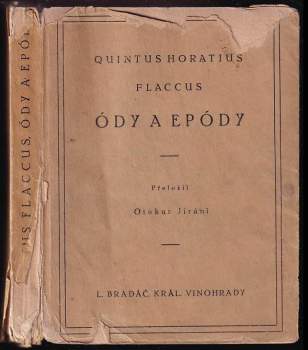 Ódy a epódy