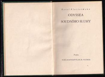 Karel Klostermann: Odyssea soudního sluhy
