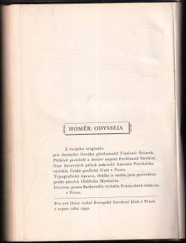 Homéros: Odysseia